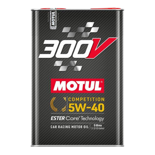 MOTUL 110818 300V 5W-40 COMPETITION Car Racing Motor Oil Full Synthetic - 5 Liter