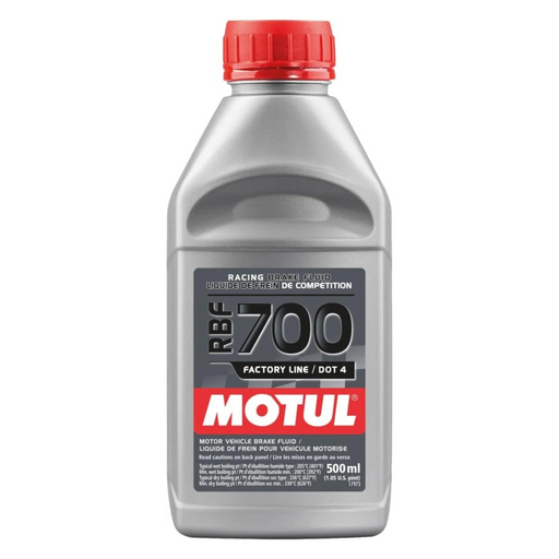 Motul 111257 RBF 700 Factory Line DOT 4 Racing Brake Fluid 500 ml