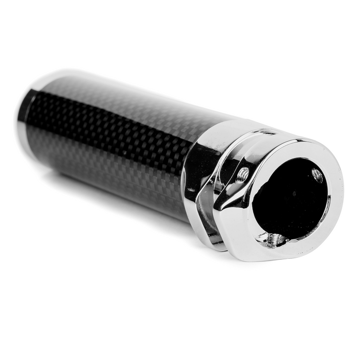 Tomioka Racing Carbon Fiber E-Brake Handle - Silver