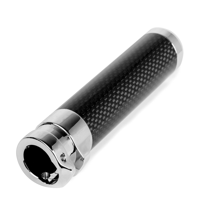 Tomioka Racing Carbon Fiber E-Brake Handle - Silver