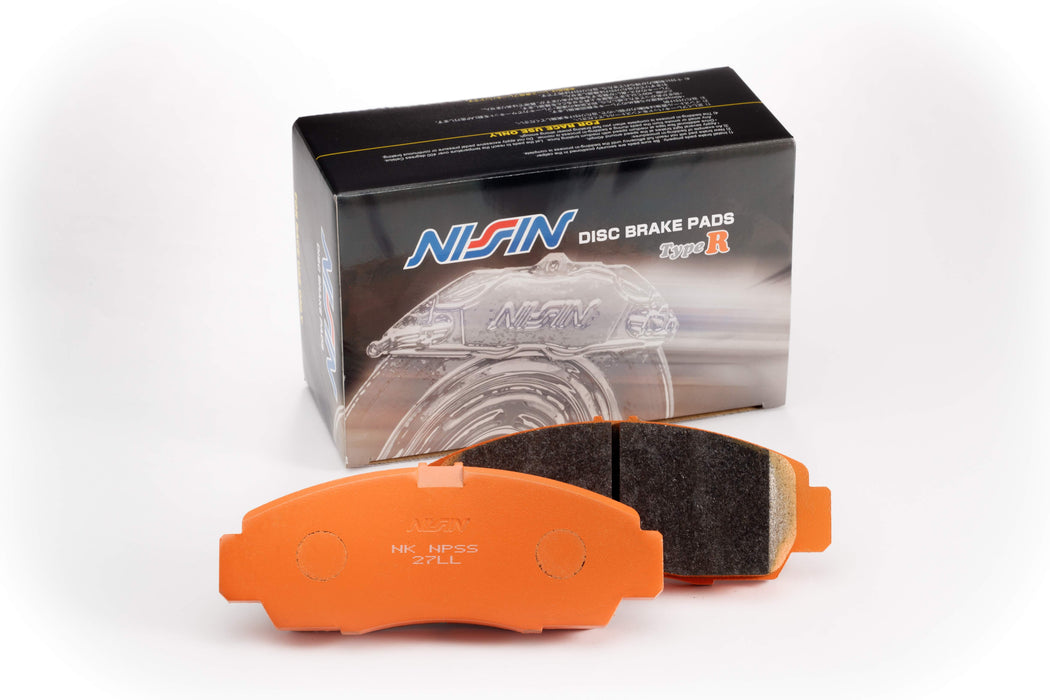 NISSIN Racing Rear Brake PAD TYPE R Acura INTEGRA Non TYPE R 99-01, Honda Civic Si 99-00, and 1999 Honda Civic CS 3DR 1.6L, DX 2DR/3DR/4DR 1.6L, EX 2DR/3DR/4DR 1.6L, GX 3DR/4DR 1.6L, HX 2DR/3DR 1.6L, LX 3DR 1.6L