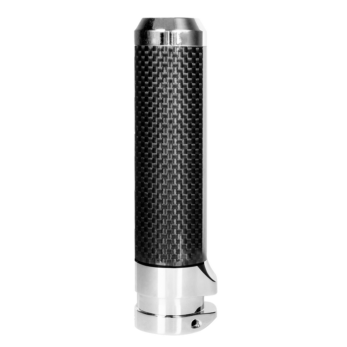 Tomioka Racing Carbon Fiber E-Brake Handle - Silver