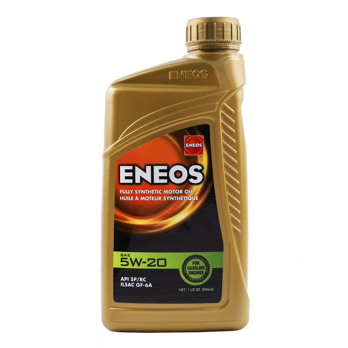 ENEOS 5W-20 Fully Synthetic Motor Oil (1-Quart, Single Pack)