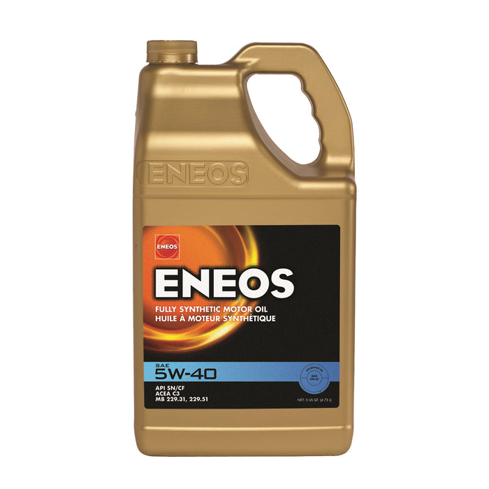 ENEOS 5W-40 Fully Synthetic Motor Oil Single Pack