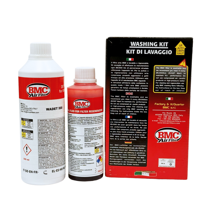 BMC Air Filter Complete Washing Kit (WA250-500)