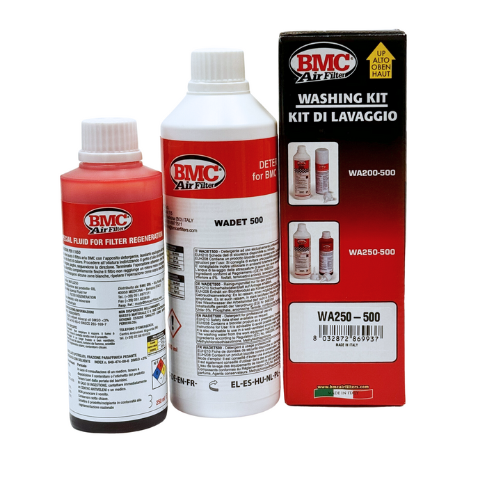 BMC Air Filter Complete Washing Kit (WA250-500)