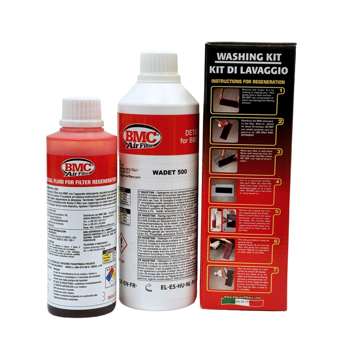 BMC Air Filter Complete Washing Kit (WA250-500)