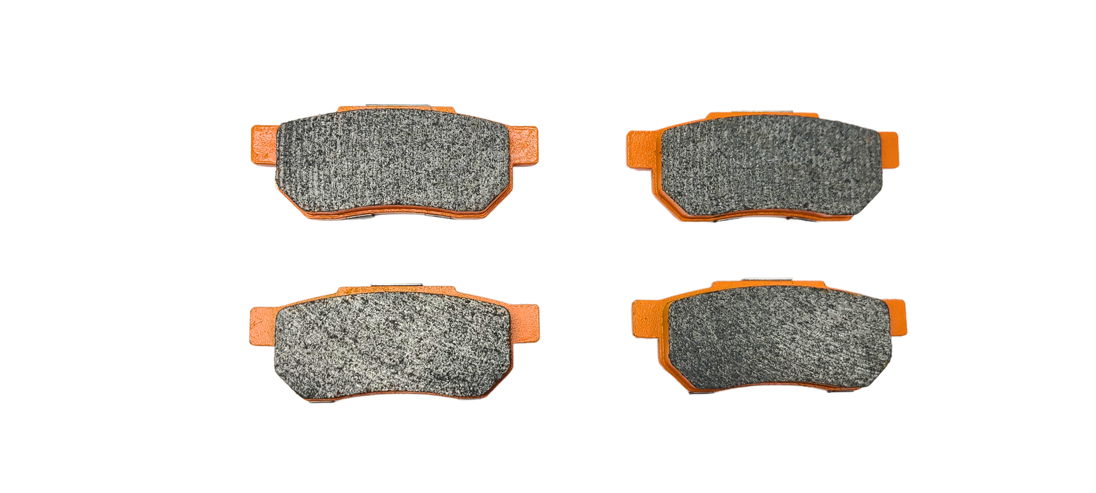 NISSIN Racing Rear Brake PAD TYPE R Acura INTEGRA Non TYPE R 99-01, Honda Civic Si 99-00, and 1999 Honda Civic CS 3DR 1.6L, DX 2DR/3DR/4DR 1.6L, EX 2DR/3DR/4DR 1.6L, GX 3DR/4DR 1.6L, HX 2DR/3DR 1.6L, LX 3DR 1.6L