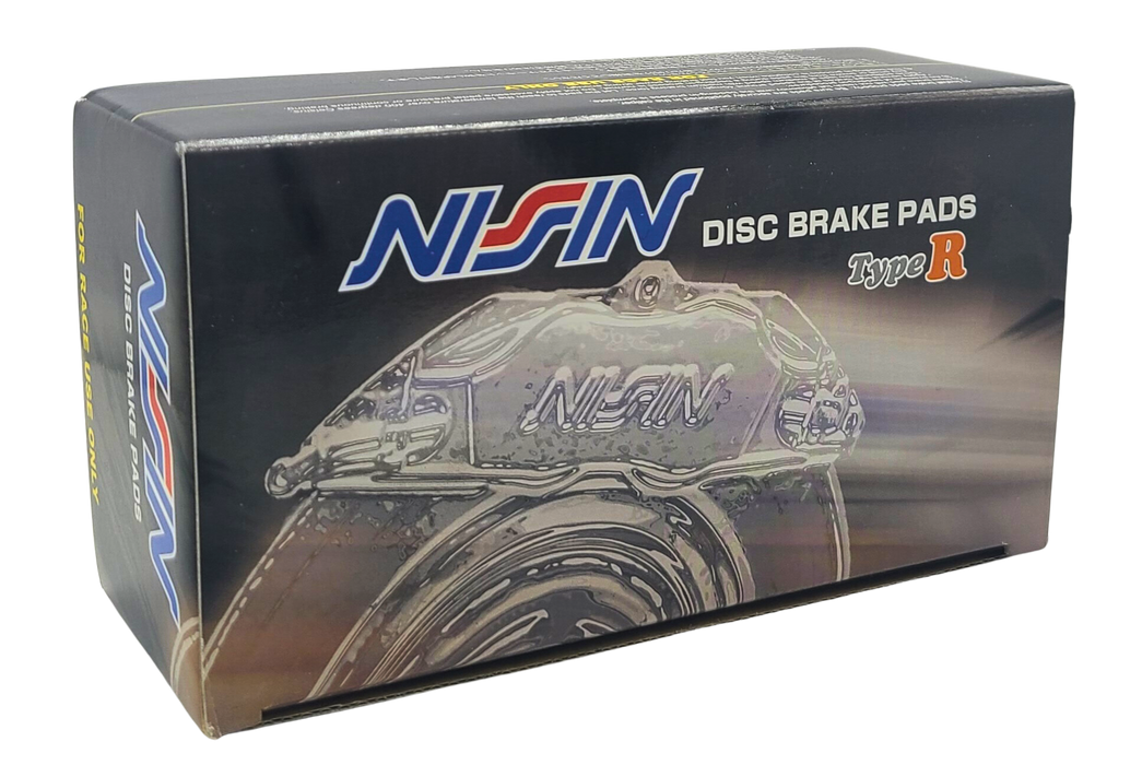 NISSIN Racing Rear Brake PAD TYPE R Acura INTEGRA Non TYPE R 99-01, Honda Civic Si 99-00, and 1999 Honda Civic CS 3DR 1.6L, DX 2DR/3DR/4DR 1.6L, EX 2DR/3DR/4DR 1.6L, GX 3DR/4DR 1.6L, HX 2DR/3DR 1.6L, LX 3DR 1.6L