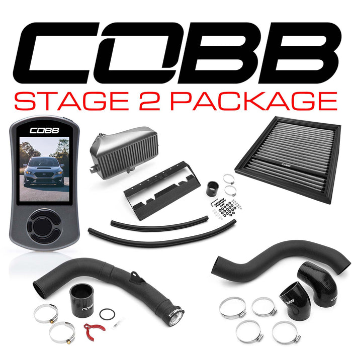 COBB Subaru Stage 2 Power Package Silver WRX 2022-2024