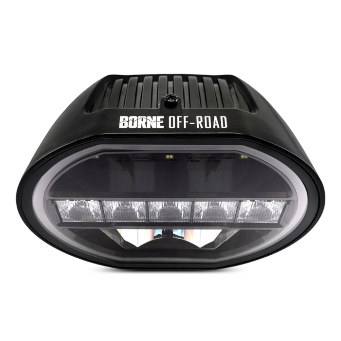 Mishimoto Borne Off-Road Light (Kit of 2) 7in Round