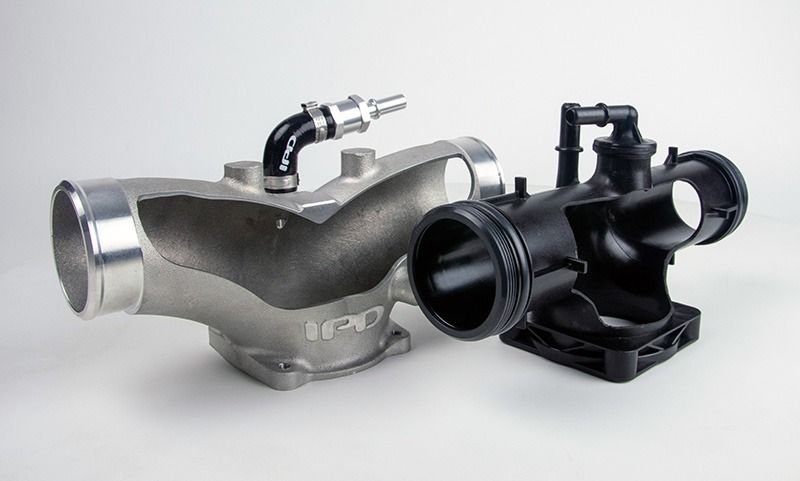 IPD 991.2 Carrera Non-S/S GTS 3.0L 74mm Plenum ('17-'19): Power Gains 30+ WHP / 35+ WTQ