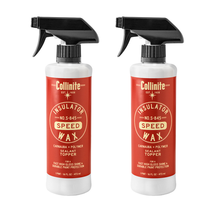 Collinite No. S-845 Insulator Speed Wax Sealant/Wax Topper-Maintainer Pack of 2