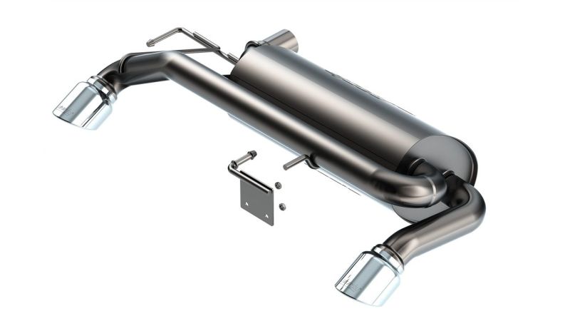 Borla 21-22 Ford Bronco 2.7L V6 4WD Touring Axle Back Exhaust w/ Bright Chrome Tips