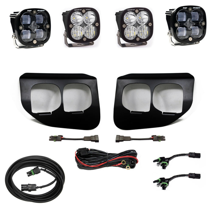 Baja Designs Ford Super Duty (20-On) Fog Lights Dual FPK SAE/Sport DC Baja Designs