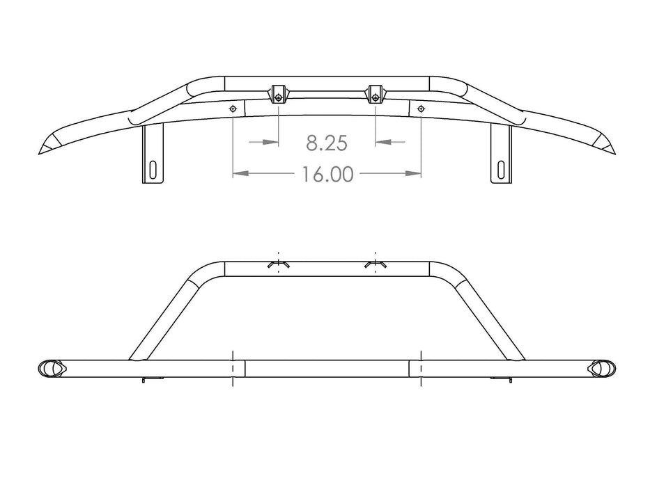 Rally Innovations 2018-2020 Subaru Crosstrek XV Rally Light Bar [SU-GTA-RLB-01]