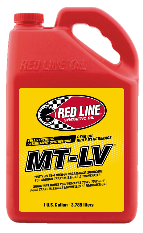 RED LINE Synthetic Manual Transmission MT-LV 70W/75W - 1 US Quart (0.946  litre)