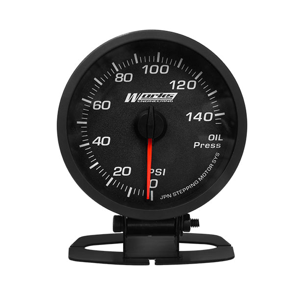 Works Engineering Pro II Plus Oil Pressure Gauge