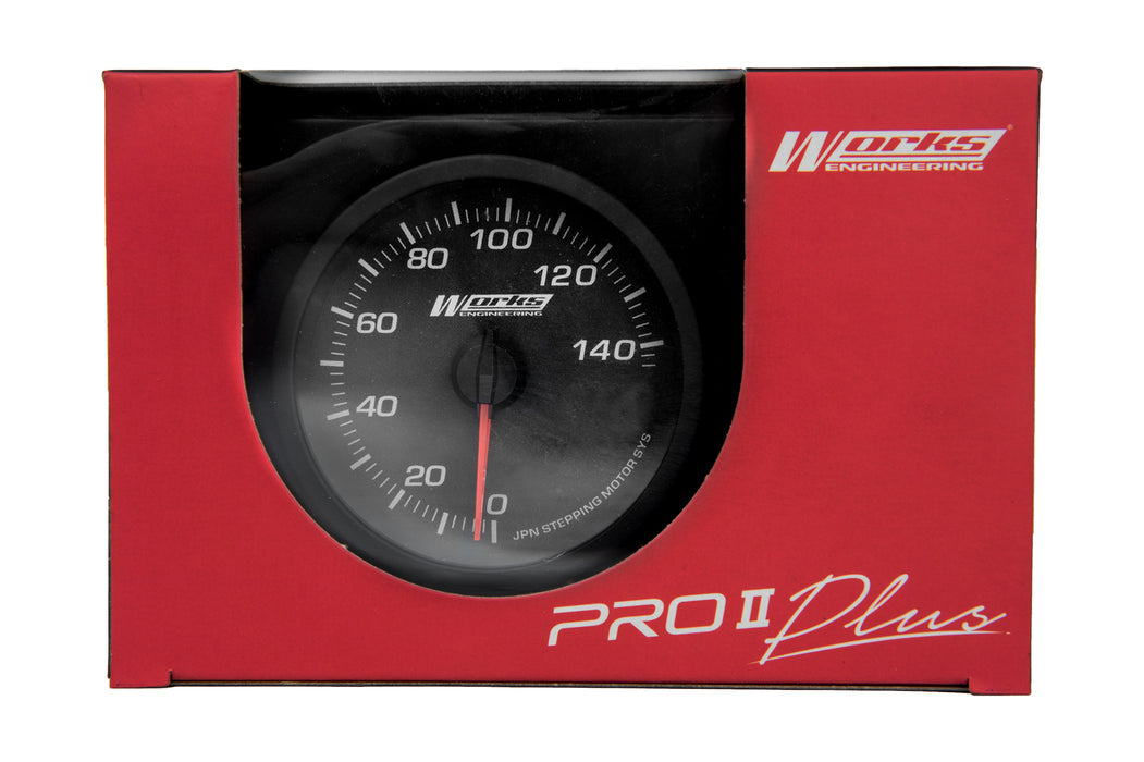 Works Engineering Pro II Plus Oil Pressure Gauge