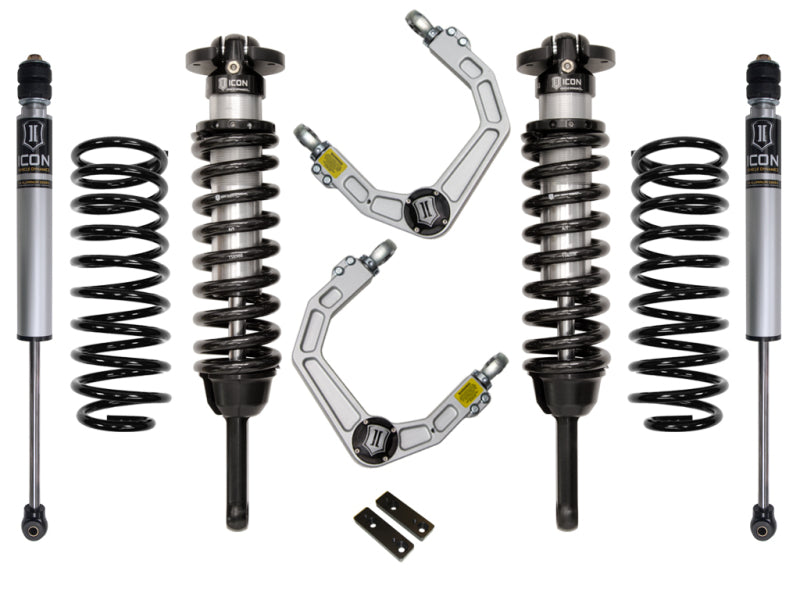 ICON 03-09 Toyota 4Runner/FJ 0-3.5in Stage 2 Suspension System w/Billet Uca